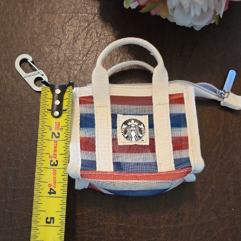 NWT - Starbucks RARE Mesh Tote + Mini Tote - Picture 12 of 13
